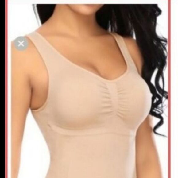 G by Guess Tummy Control Camisole Tank Shapewear 2pc Bundle - Picture 2 of 7